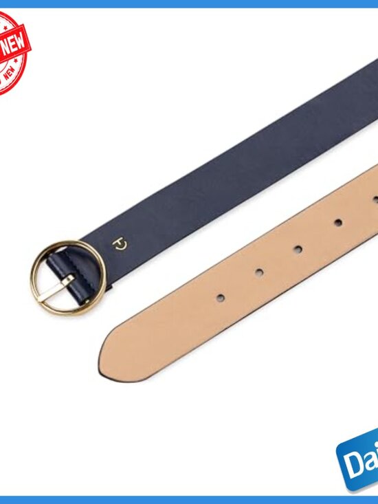 Reversible Leather Dress Belt for Jeans Trousers Dresses Adjustable Fit main image 5